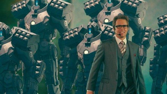 Sam Rockwell în Iron Man 2