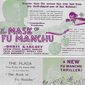 Poster 2 The Mask of Fu Manchu
