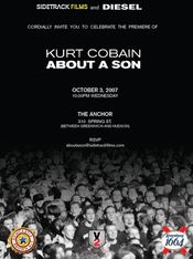 Poster Kurt Cobain About a Son