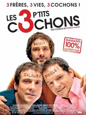 Les 3 p'tits cochons poster