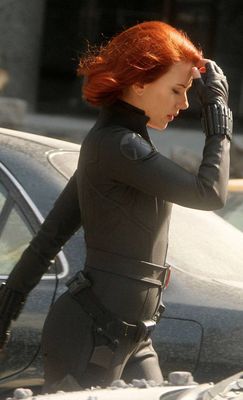 Scarlett Johansson în The Avengers