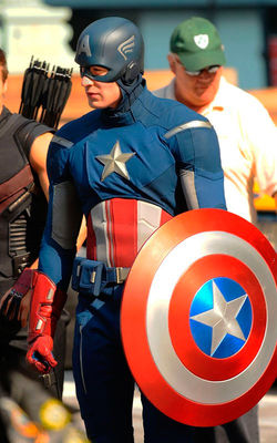 Chris Evans în The Avengers