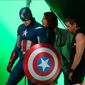 Foto 35 Jeremy Renner, Scarlett Johansson, Chris Evans în The Avengers