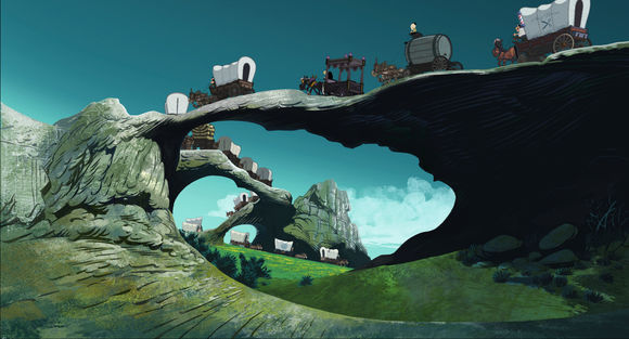 Tous à l'Ouest: Une aventure de Lucky Luke