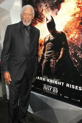 Morgan Freeman în The Dark Knight Rises