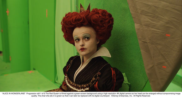 Helena Bonham Carter în Alice in Wonderland
