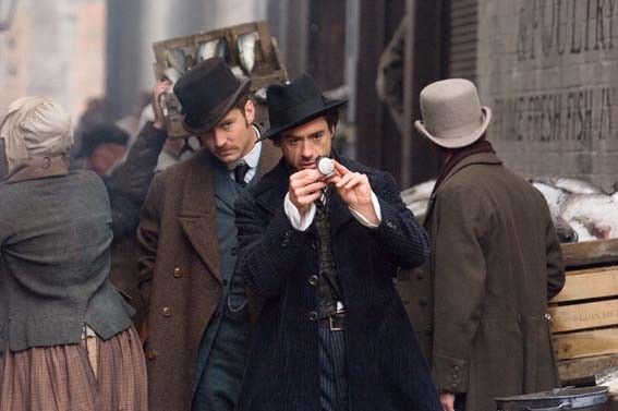 Robert Downey Jr., Jude Law în Sherlock Holmes