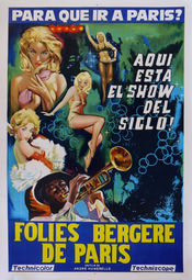 Poster Folies Bergere de Paris