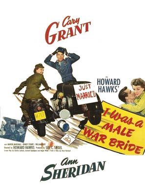 I Was a Male War Bride poster