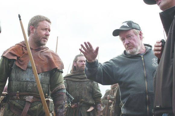Russell Crowe, Ridley Scott în Robin Hood