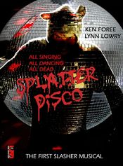 Poster Splatter Disco
