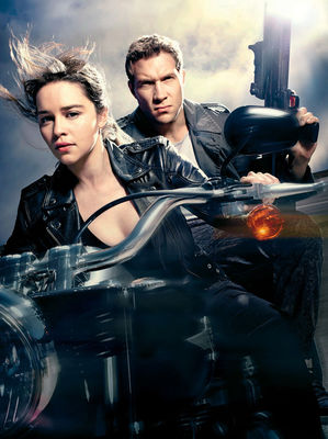Jai Courtney, Emilia Clarke în Terminator: Genisys