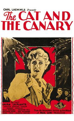 The Cat and the Canary poster