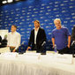 Foto 57 Brad Pitt, Philip Seymour Hoffman, Bennett Miller, Jonah Hill, Chris Pratt în Moneyball