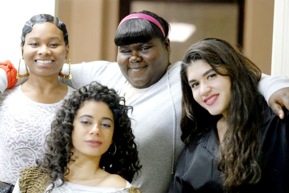 Gabourey Sidibe, Stephanie Andujar, Angelic Zambrana în Precious: Based on the Novel Push by Sapphire