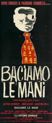 Baciamo le mani poster