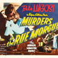 Poster 20 Murders in the Rue Morgue