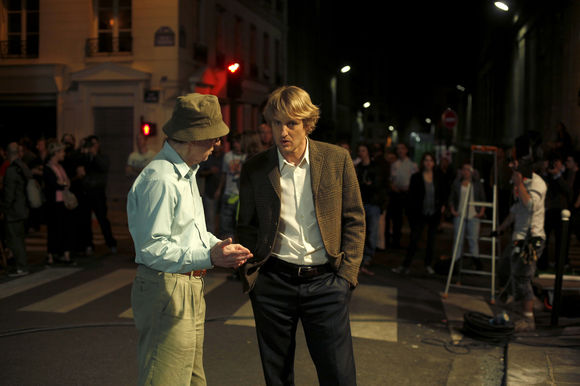 Owen Wilson, Woody Allen în Midnight in Paris