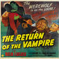 Poster 8 The Return of the Vampire