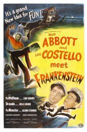Poster Bud Abbott Lou Costello Meet Frankenstein