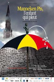 Poster Manneken Pis, l'enfant qui pleut