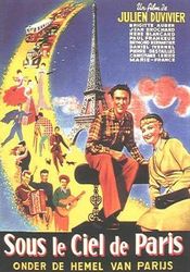 Poster Sous le ciel de Paris