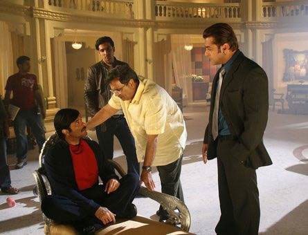 Anil Kapoor, Subhash Ghai, Salman Khan în Yuvvraaj