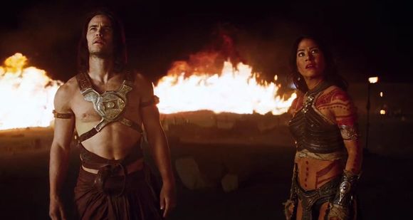 Taylor Kitsch, Lynn Collins în John Carter