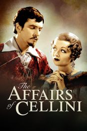 Poster The Affairs of Cellini