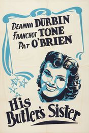Poster His Butler's Sister
