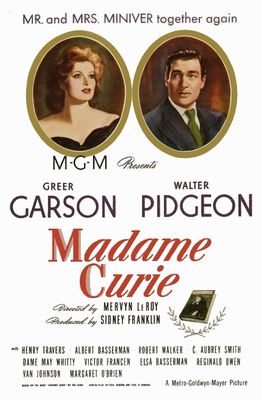 Madame Curie poster