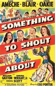 Poster Something to Shout About