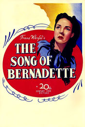 Poster The Song of Bernadette
