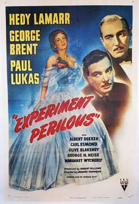 Experiment Perilous poster