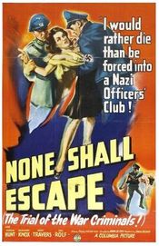 Poster None Shall Escape