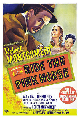 Ride the Pink Horse poster