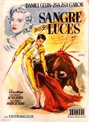 Poster Sangre y luces