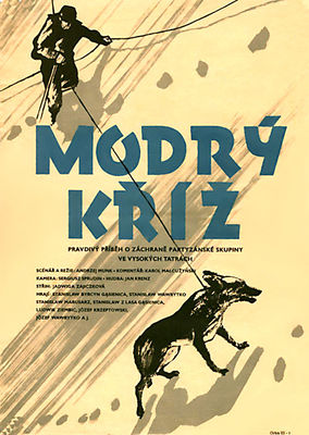 Blekitny krzyz poster