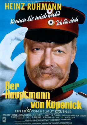 Der Hauptmann von Köpenick poster