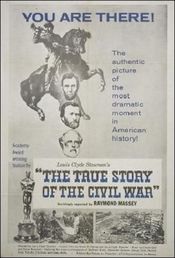 Poster The True Story of the Civil War