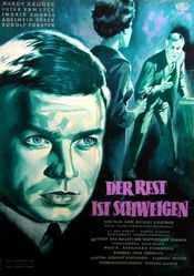 Poster Der Rest ist Schweigen