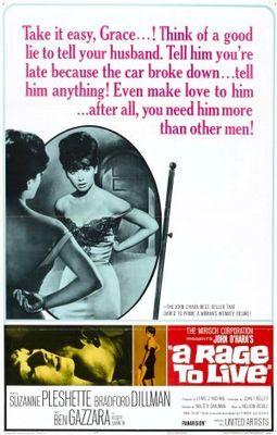 A Rage to Live poster