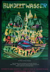 Poster Hundertwassers Regentag