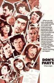 Poster Don's Party