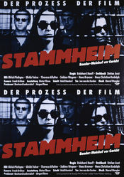 Poster Stammheim - Die Baader-Meinhof-Gruppe vor Gericht