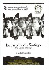 Poster Lo que le pasó a Santiago