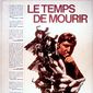 Poster 2 Le temps de mourir