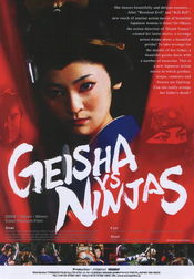 Poster Geisha vs ninja