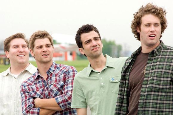 Nate Torrence, Mike Vogel, Jay Baruchel, T.J. Miller în She's Out of My League