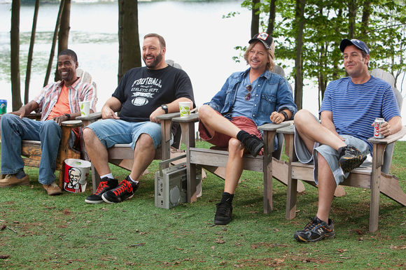 David Spade, Chris Rock, Adam Sandler, Kevin James în Grown Ups